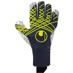 Uhlsport Målvaktshandske Prediction Supergrip HN Navy/Vit/Gul ['Blå']